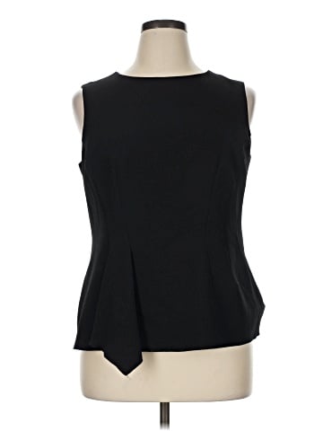 Anne Klein Sleeveless Blouse (view 1)