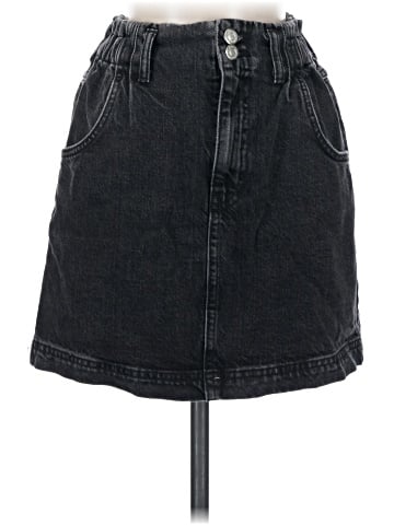 Topshop Denim Skirt (view 1)