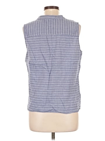 Anne Klein Sleeveless Button-Down Shirt (view 2)