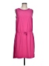 Athleta Solid Pink Casual Dress Size L - photo 1
