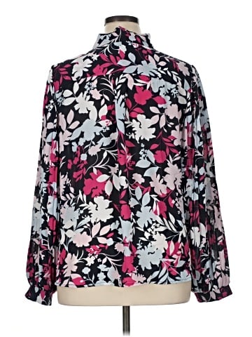 Ellen Tracy Long Sleeve Blouse (view 2)