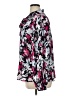 Ellen Tracy Floral Pink Long Sleeve Blouse Size XL - photo 5