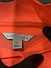 Boutique + 100% Polyester Orange Long Sleeve Polo Size 2X Plus - photo 7