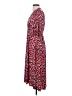 Vince Camuto Print Red Casual Dress Size 4 - photo 5