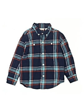Janie And Jack Long Sleeve Button Down Shirt