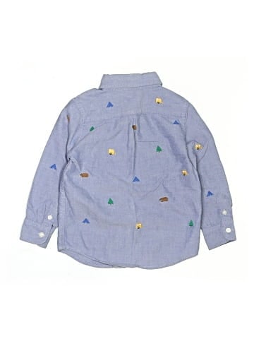 Janie and Jack Long Sleeve Button-Down Shirt (view 2)