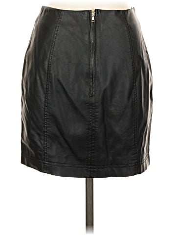 Free People Faux Leather Skirt (view 2)