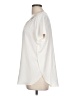 Liz Claiborne 100% Polyester Ivory Short Sleeve Blouse Size L - photo 5