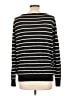 Joie Stripes Black Pullover Sweater Size L - photo 2