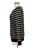 Joie Stripes Black Pullover Sweater Size L - photo 5