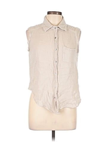 Michael Stars Sleeveless Button-Down Shirt (view 1)