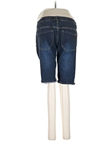 Lilac Denim Shorts (view 2)