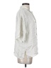 H&M 100% Polyester Ivory 3/4 Sleeve Blouse Size XS - photo 4