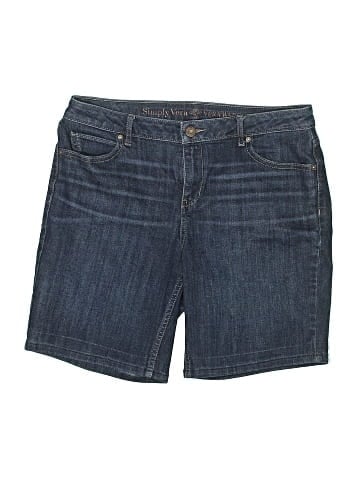 Simply Vera Vera Wang Denim Shorts (view 1)