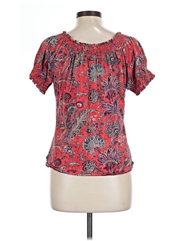 Lauren by Ralph Lauren Short Sleeve Blouse (view 2)