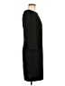 Calvin Klein Solid Black Cocktail Dress Size 8 - photo 4