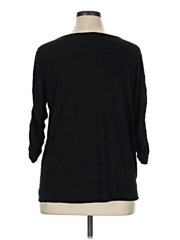 Carmen Carmen Marc Valvo 3/4 Sleeve Top (view 2)