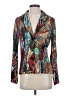 Alberto Makali 100% Polyester Teal Red Long Sleeve Blouse Size S - photo 1