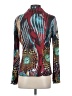 Alberto Makali 100% Polyester Teal Red Long Sleeve Blouse Size S - photo 2