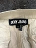 DKNY Jeans 100% Cotton Ivory Cargo Pants Size M - photo 7