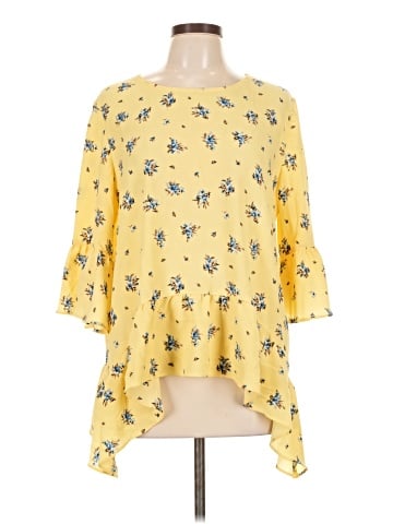 Gibson 3/4 Sleeve Blouse (view 1)