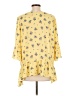 Gibson Yellow 3/4 Sleeve Blouse Size L - photo 2