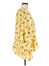 Gibson Yellow 3/4 Sleeve Blouse Size L - photo 4