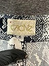 Cache Animal Print Silver Black Casual Pants Size 6 - photo 7