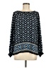 Ann Taylor LOFT 100% Polyester Blue 3/4 Sleeve Blouse Size M - photo 1