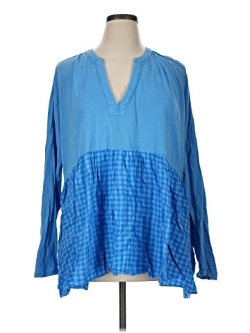 Pilcro Long Sleeve Blouse (view 1)