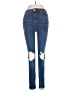 Free People Hearts Blue Jeans Size 27 waist - photo 1