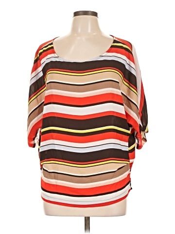 7th Avenue Design Studio New York & Company 3/4 Sleeve Blouse (view 1)