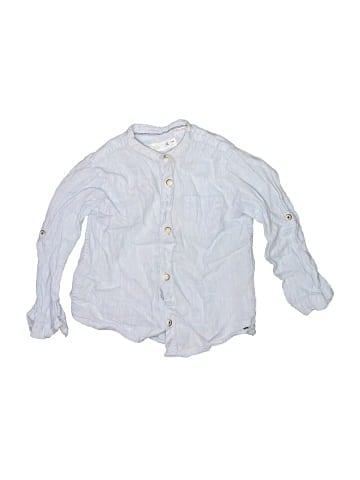 Zara Long Sleeve Button-Down Shirt (view 1)
