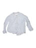 Zara Stripes Blue Long Sleeve Button-Down Shirt Size 4 - 5 - photo 1