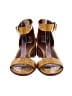 27 EDIT Yellow Sandals Size 7 1/2 (narrow) - photo 2