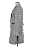 Kenneth Cole New York Plaid Gray Coat Size M - photo 5