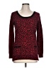 Carolyn Taylor Animal Print Red Pullover Sweater Size L - photo 1