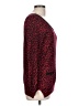 Carolyn Taylor Animal Print Red Pullover Sweater Size L - photo 4