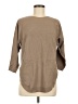 Tempo Paris Solid Tan Pullover Sweater Size M - photo 1