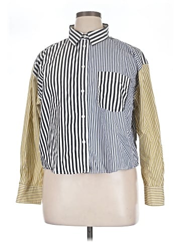 Banana Republic Factory Store Long Sleeve Blouse (view 1)