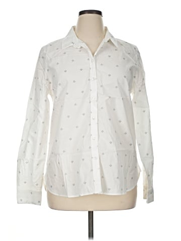 Garnet Hill Long Sleeve Blouse (view 1)