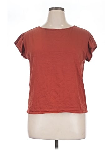 Ann Taylor Factory Short Sleeve T-Shirt (view 1)