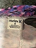Hurley Print Purple Active Pants Size 8 - photo 3