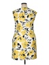 AB Studio Print Yellow Casual Dress Size 14 - photo 2