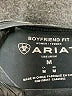 Ariat Tweed Gray Short Sleeve T-Shirt Size M - photo 7