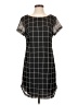 Nina Leonard 100% Polyester Plaid Black Casual Dress Size S - photo 1