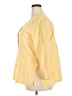 Rafaella Yellow 3/4 Sleeve Button-Down Shirt Size 2X - photo 5