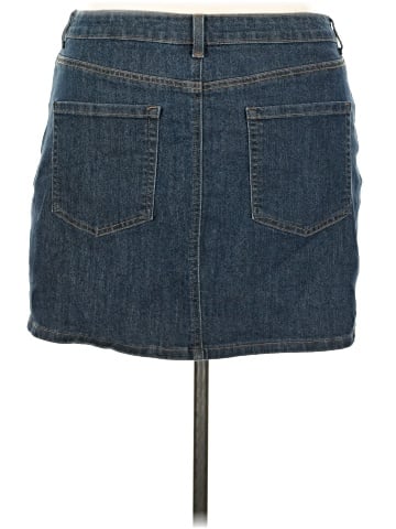 No Boundaries Denim Skirt (view 2)