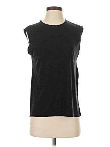 Zara W&B Collection Sleeveless T-Shirt (view 1)