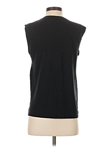 Zara W&B Collection Sleeveless T-Shirt (view 2)